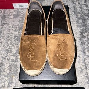 Saint Laurent Suede Espadrilles